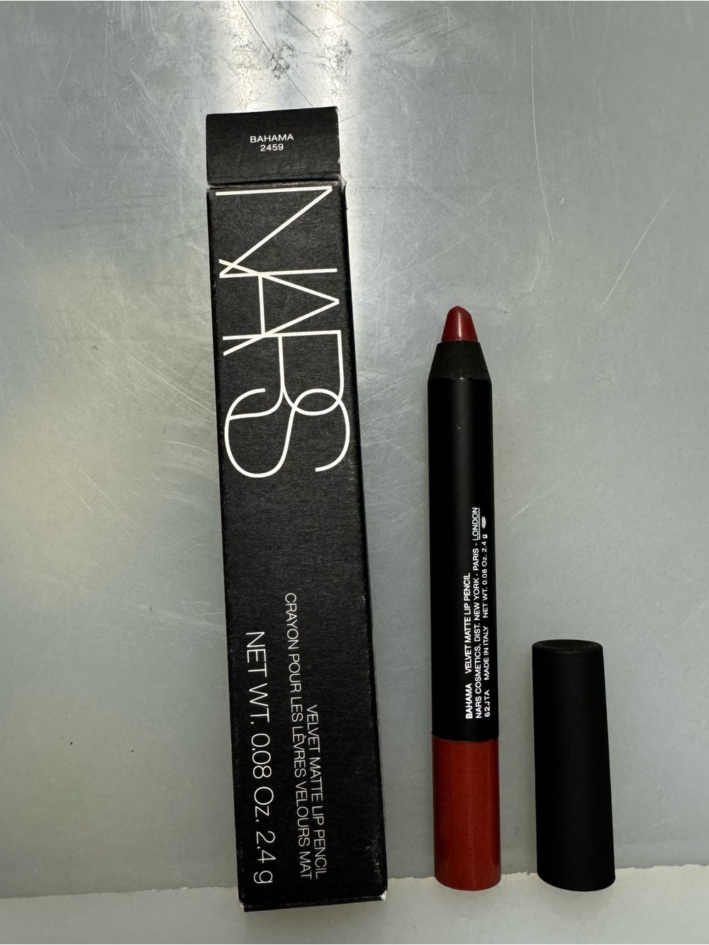 NARS Velvet Matte Lip Pencil Bahama - Deep Red